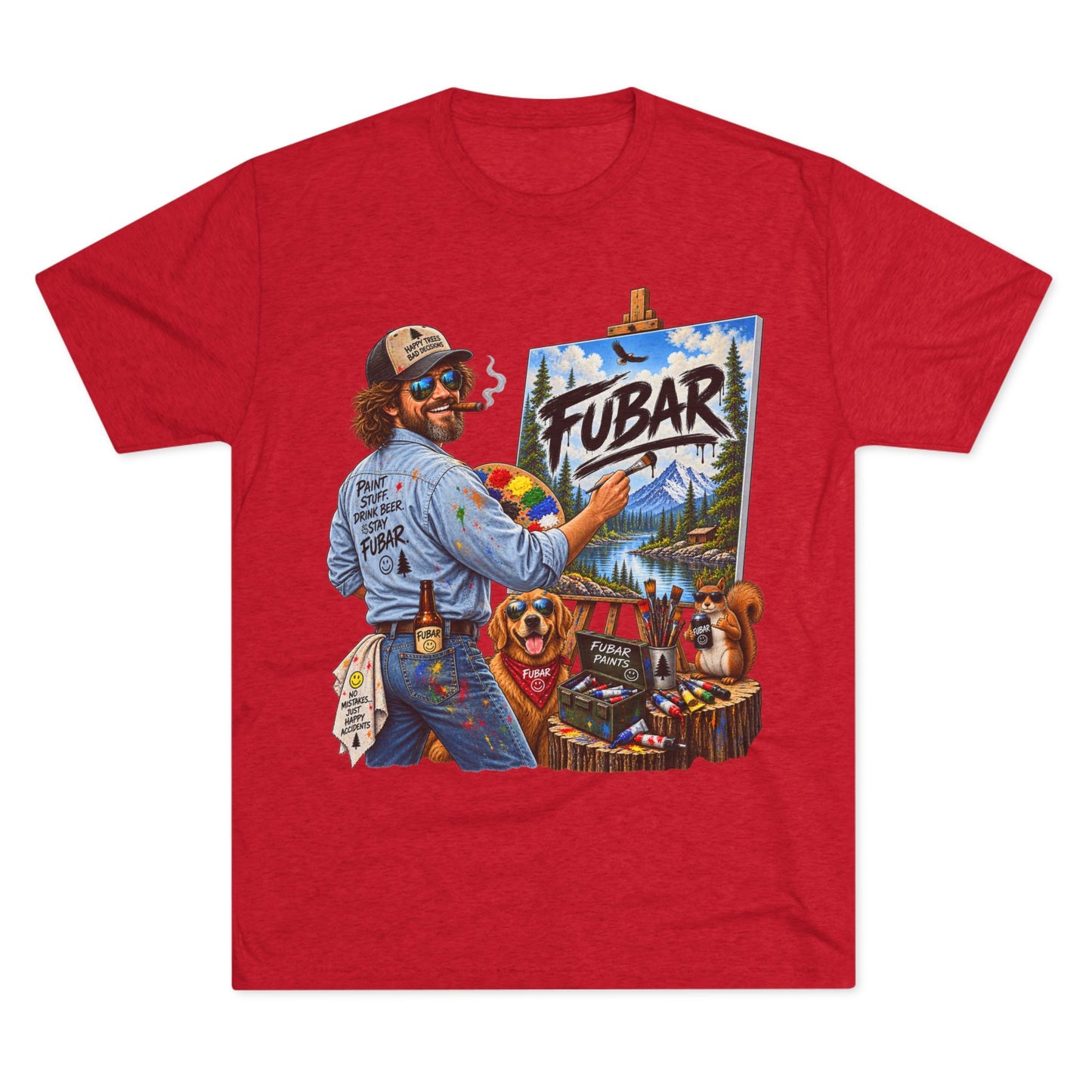 FUBAR Painter Graphic Tee