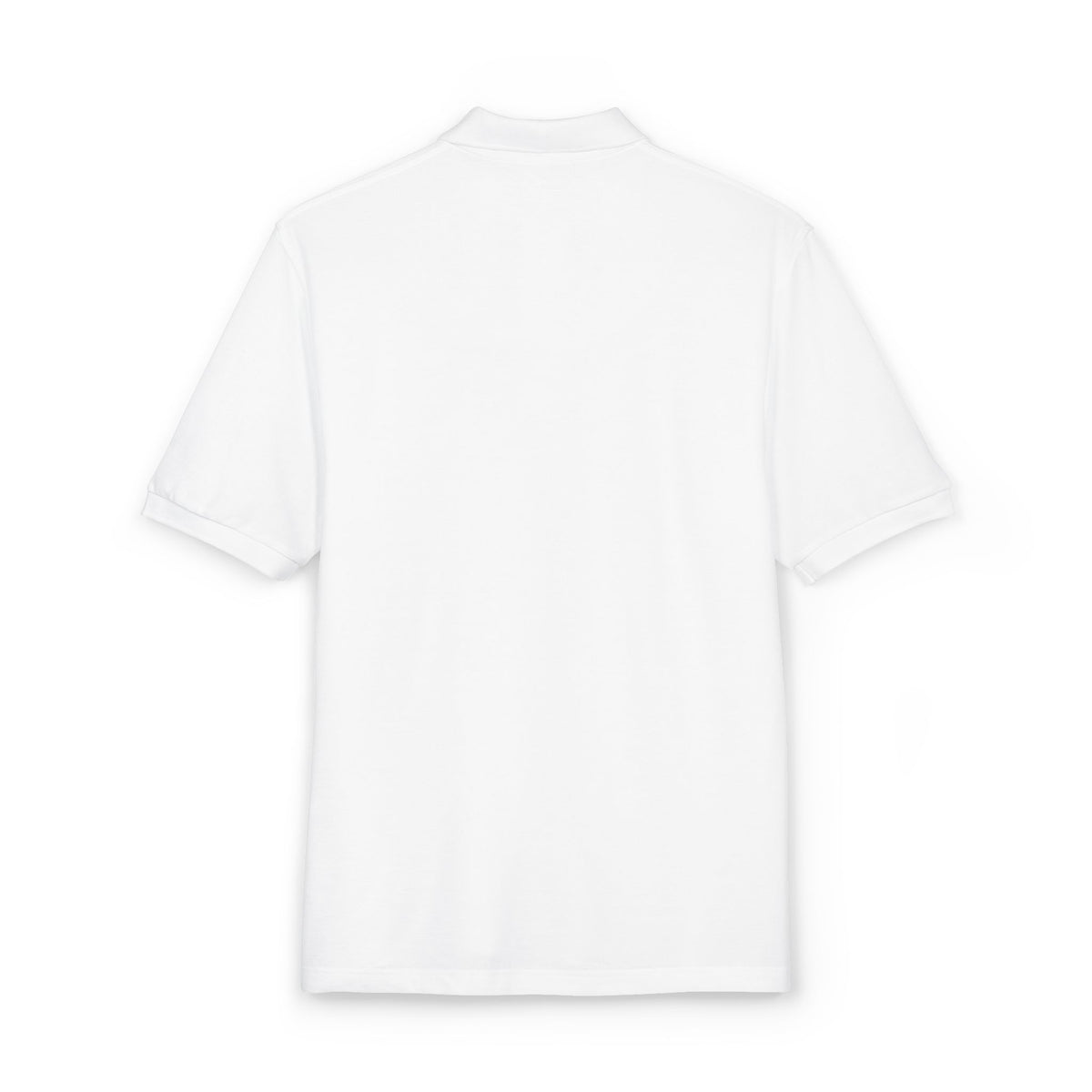 Embroidered 'FUBAR' Polo Shirt — Blank Sleeves