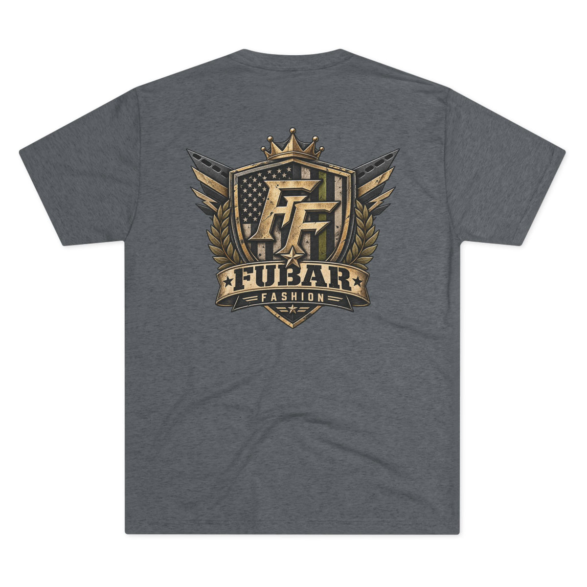 FUBAR Skull & Crest Tee