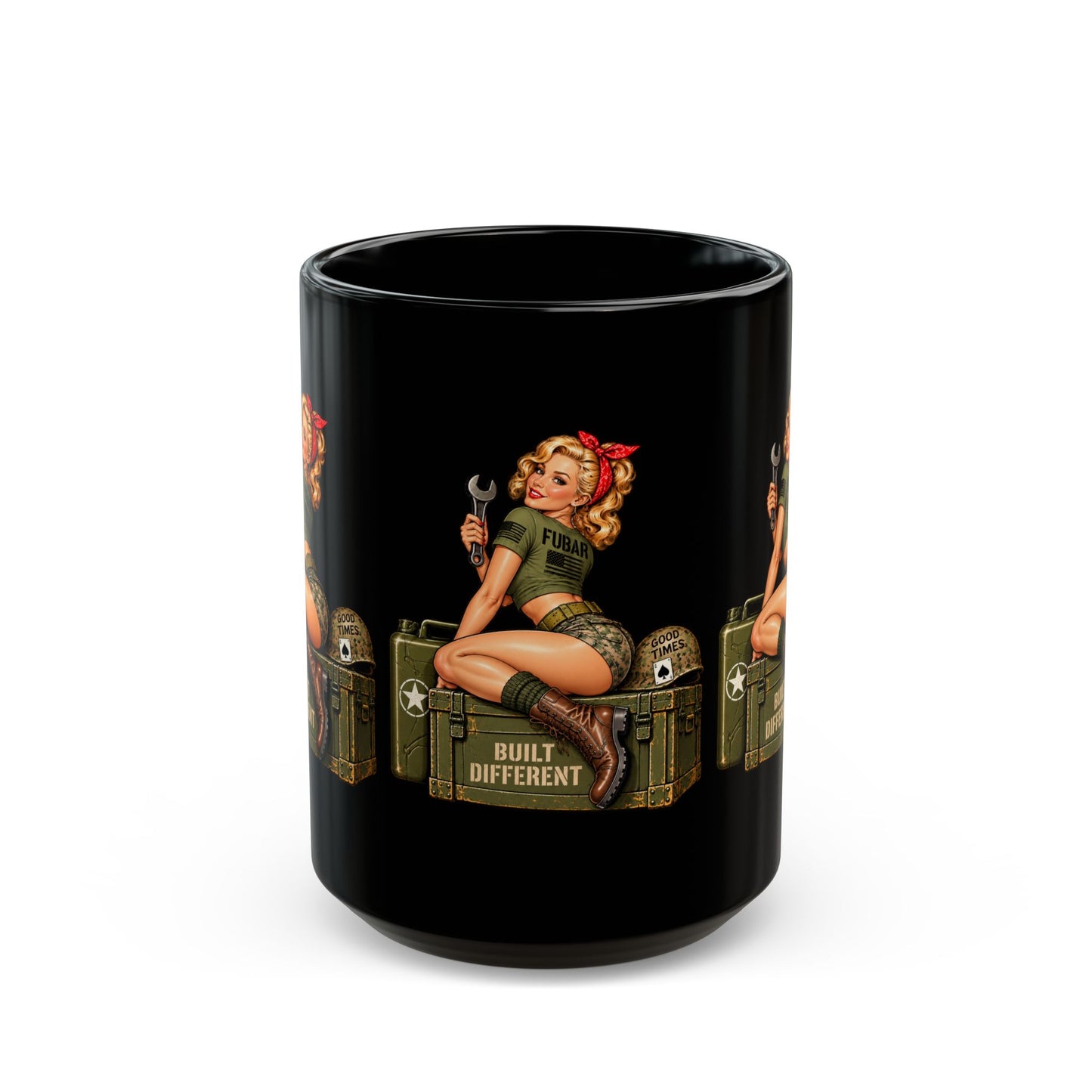 Built Different Pin-Up Mug