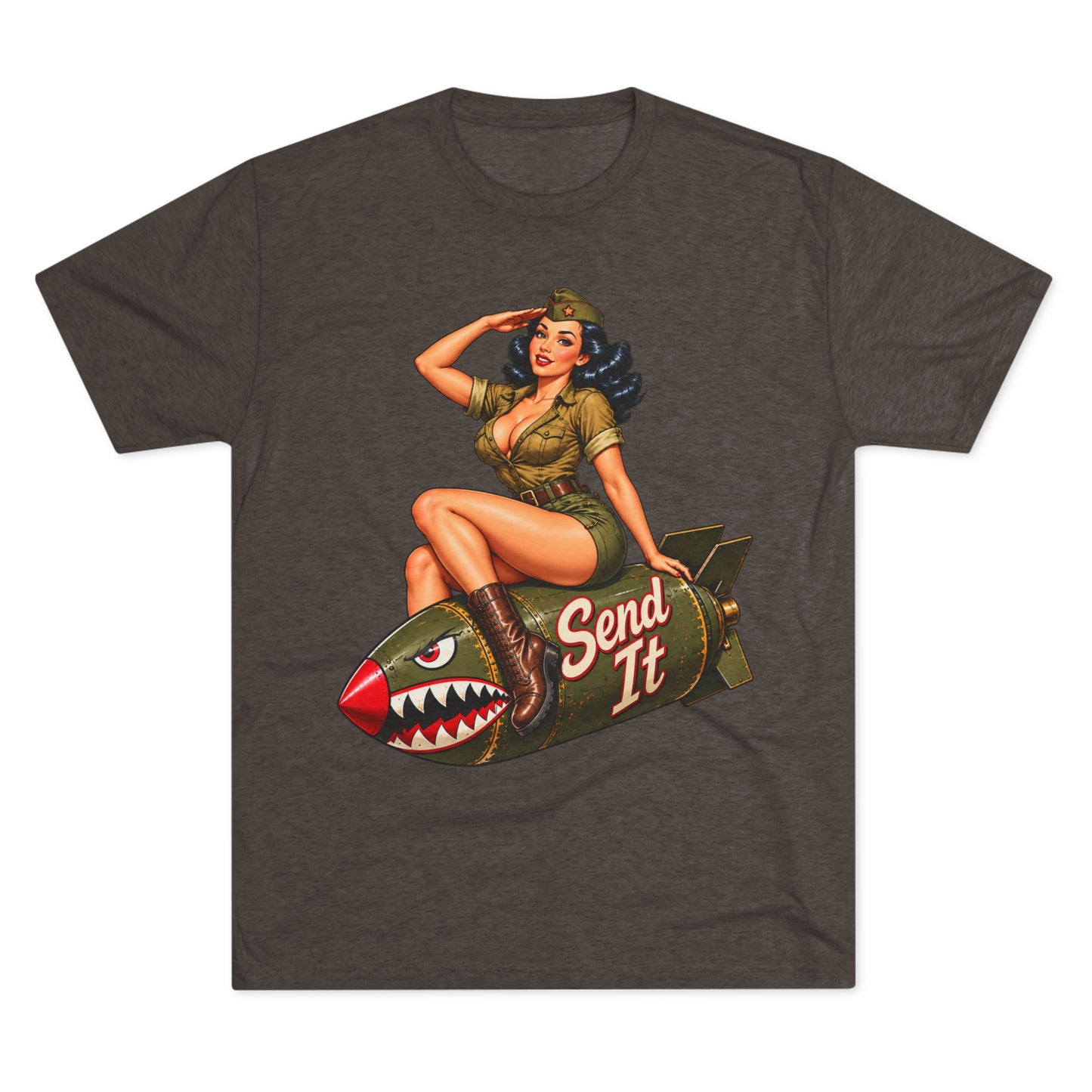 Send It Pinup Bomb Tee