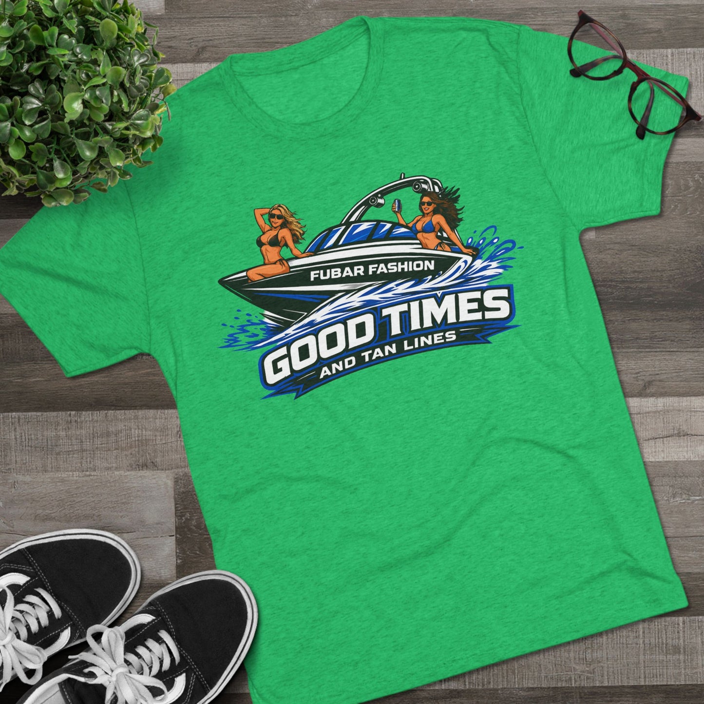 Good Times and Tan Lines Boat T‑Shirt