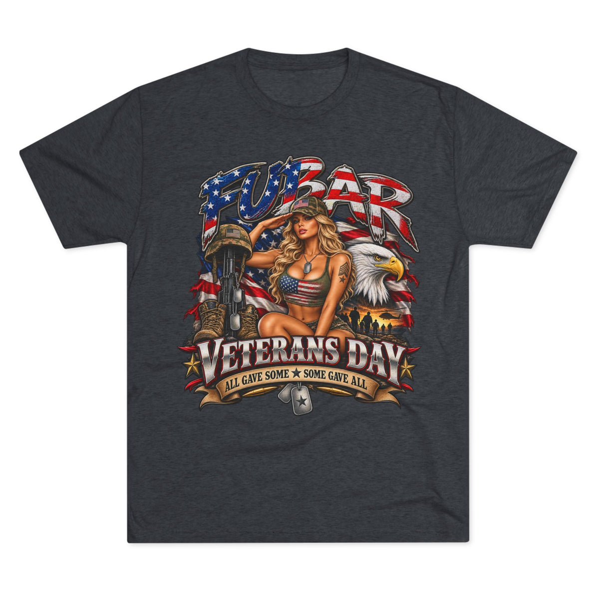 Veterans Day American Flag T-Shirt — "We The People" Patriotic Tee