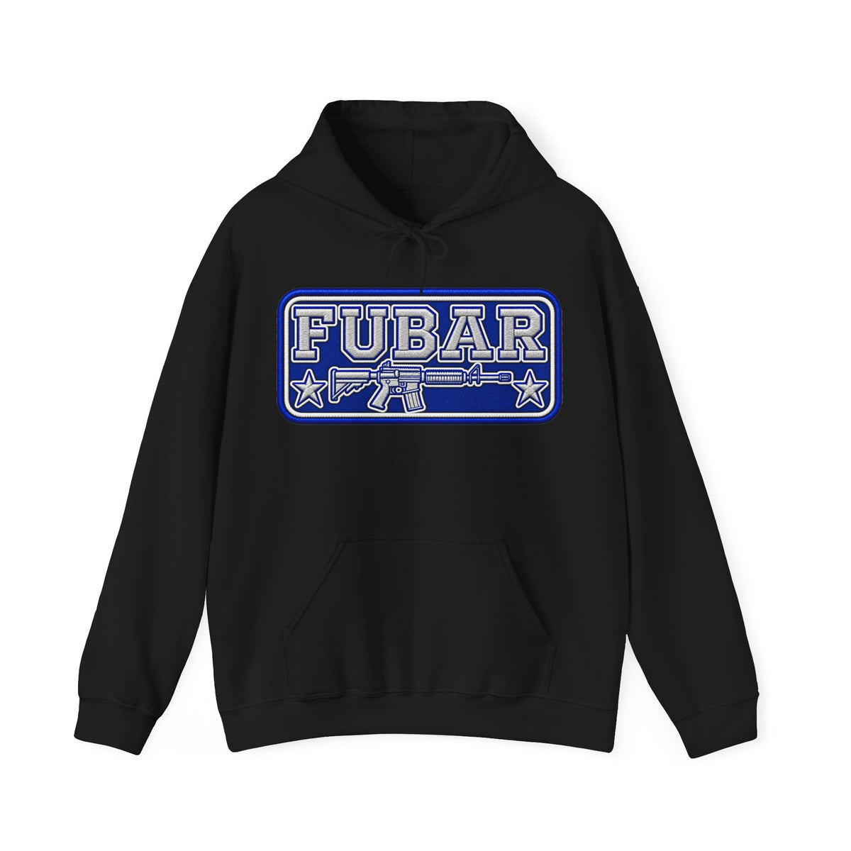 FUBAR Target Logo Hoodie — Tactical Graphic Pullover