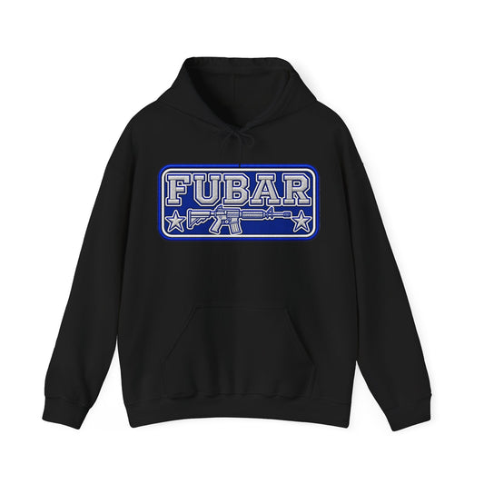 FUBAR Target Logo Hoodie — Tactical Graphic Pullover