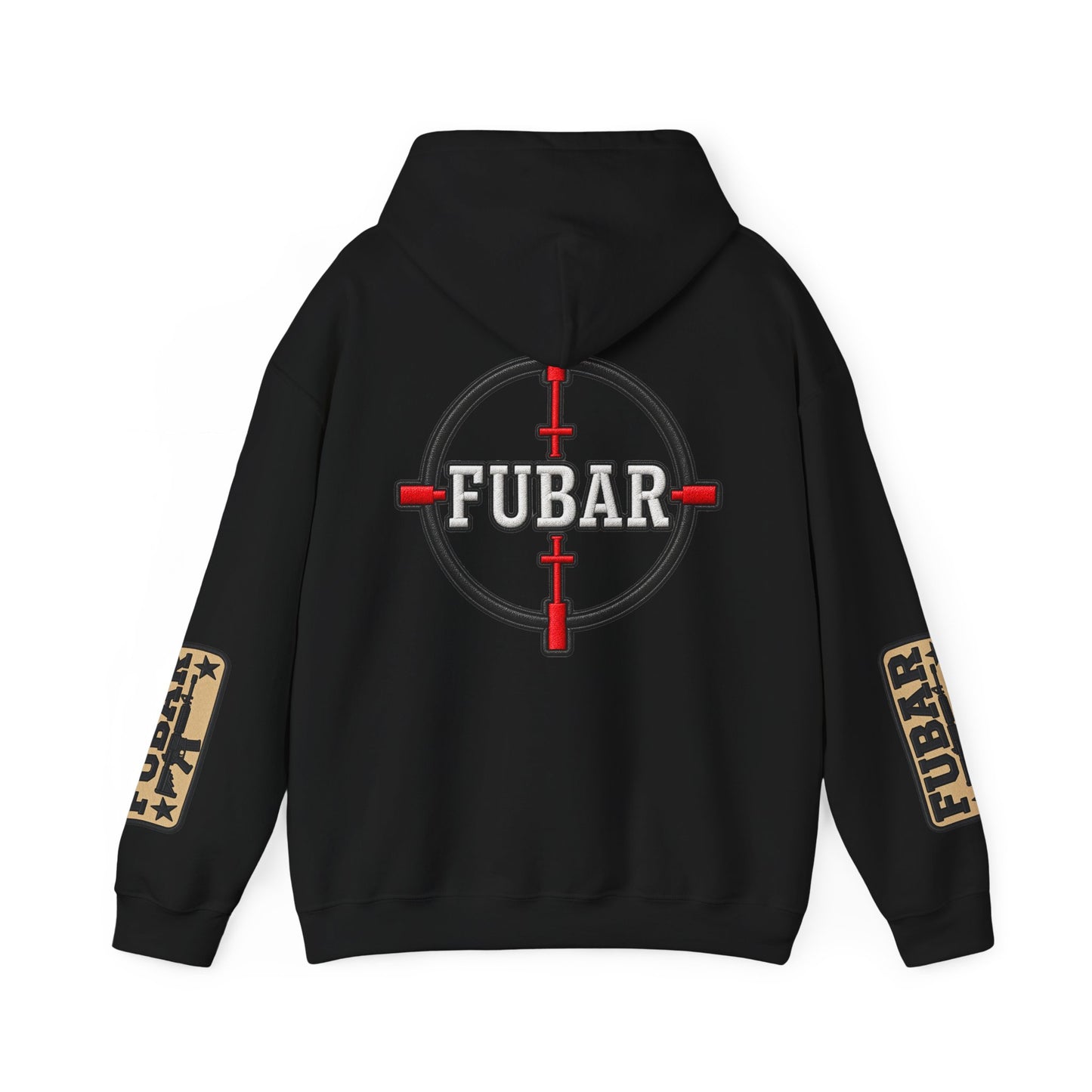 FUBAR Target Logo Hoodie