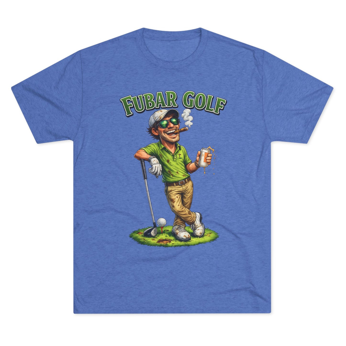 FUBAR Golf Cartoon Shirt