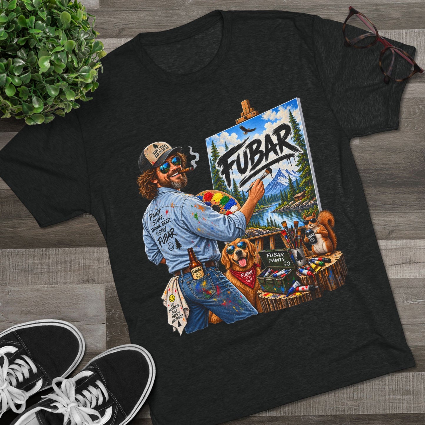 FUBAR Painter Graphic Tee