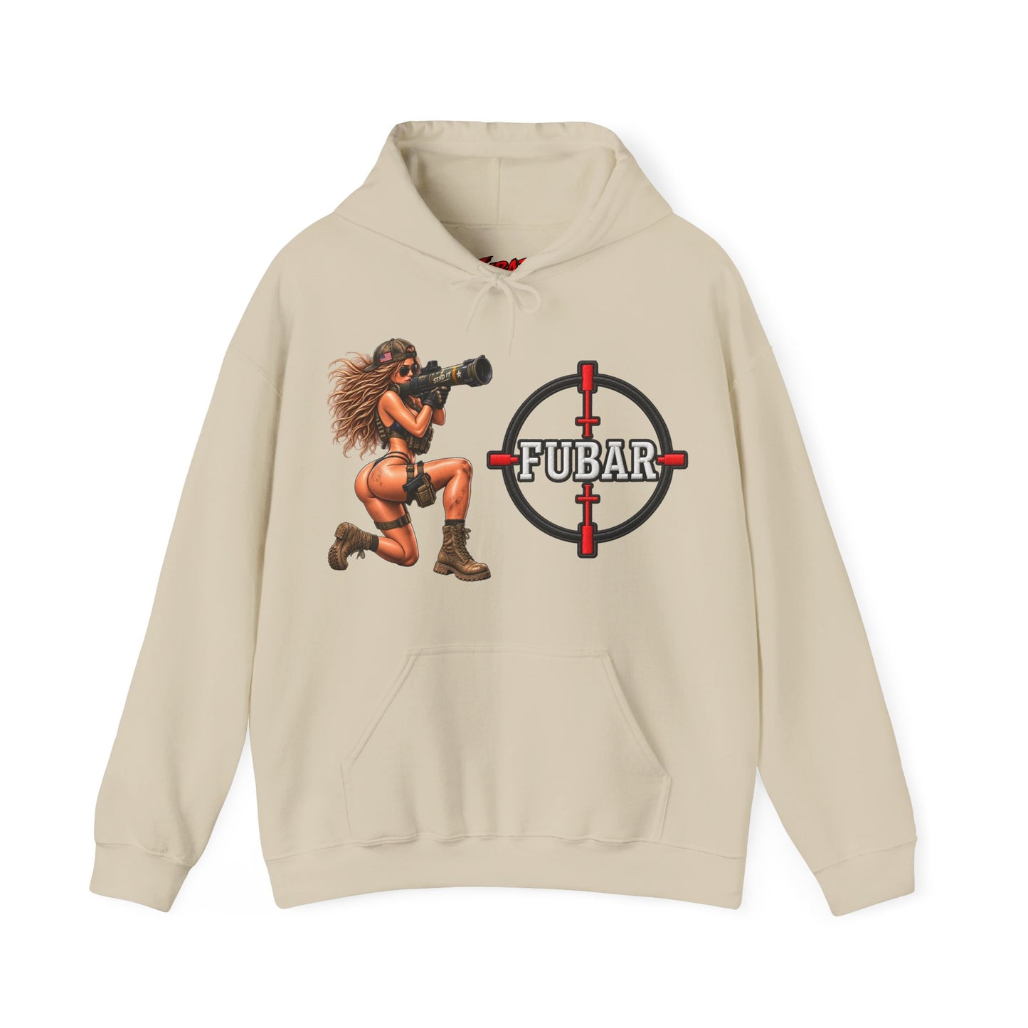 FUBAR Sniper Pin-Up Hoodie
