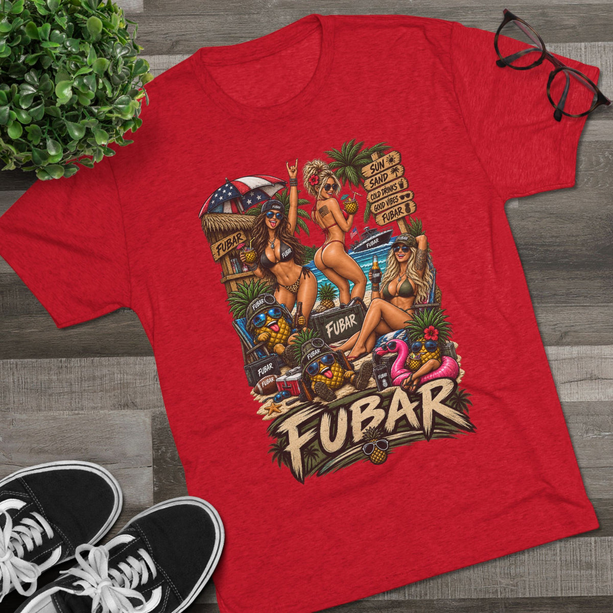 Men's FUBAR Beach Party T-Shirt