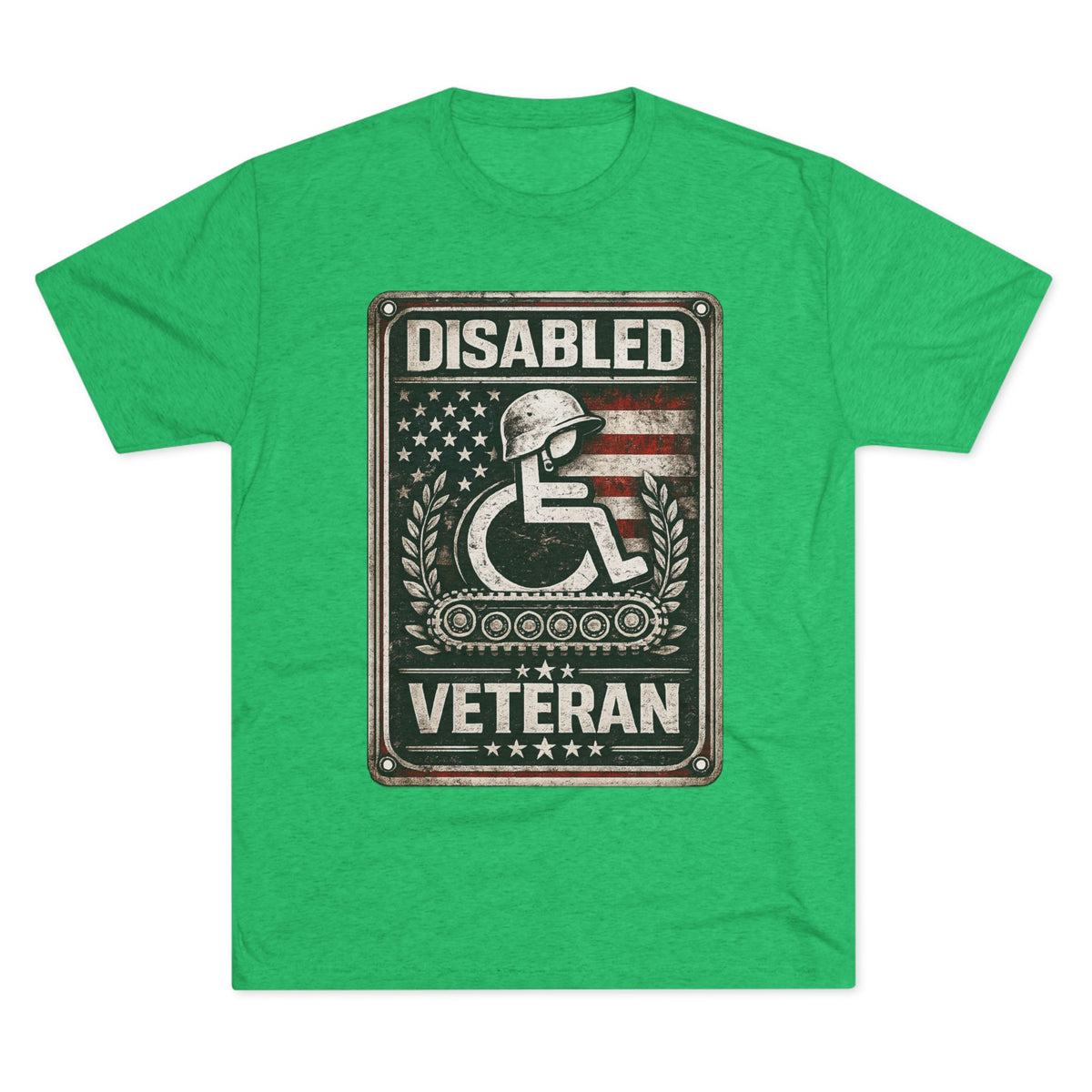 Disabled Veteran T-Shirt — I Say Random Offensive Shit” Back