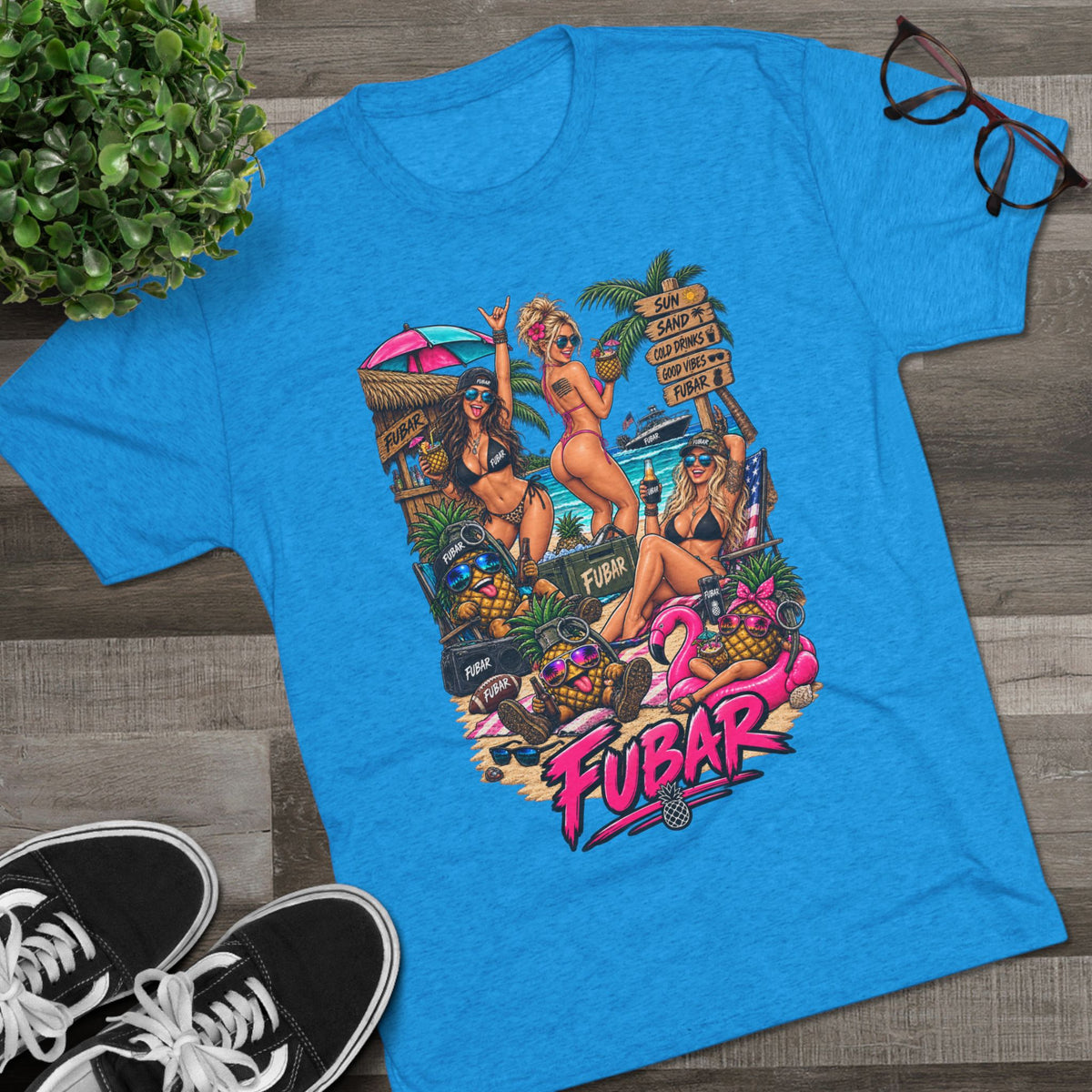 Women's FUBAR Beach Party T‑Shirt