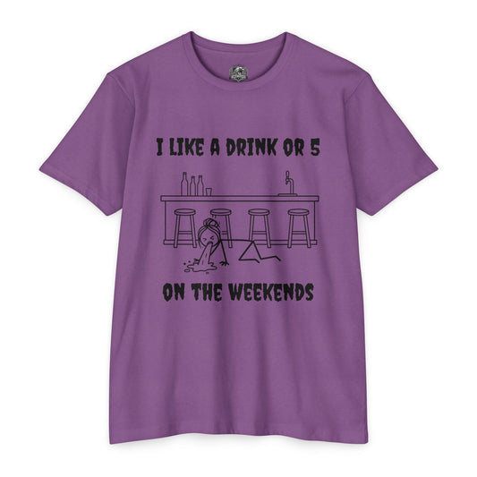 Women's Funny Weekend Drinking (t-shirt)