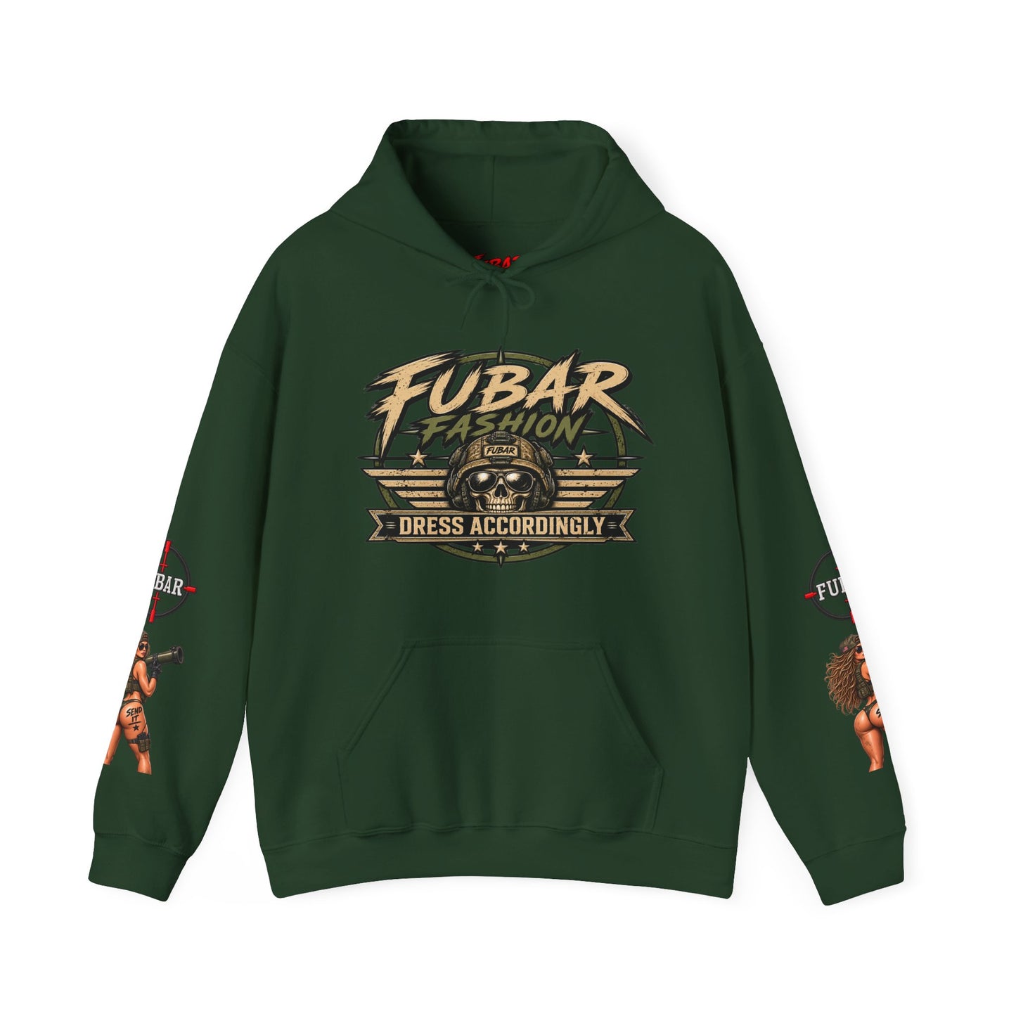 Disabled Veteran Hoodie — FUBAR Fashion "Dress Accordingly"
