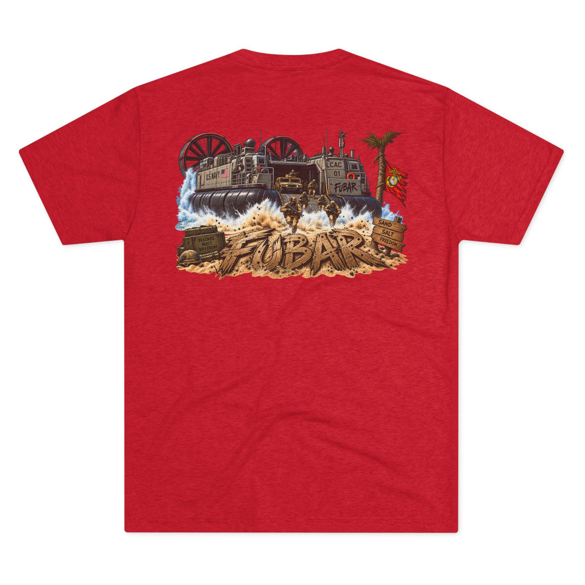 Military Ace Spade Graphic Shirt