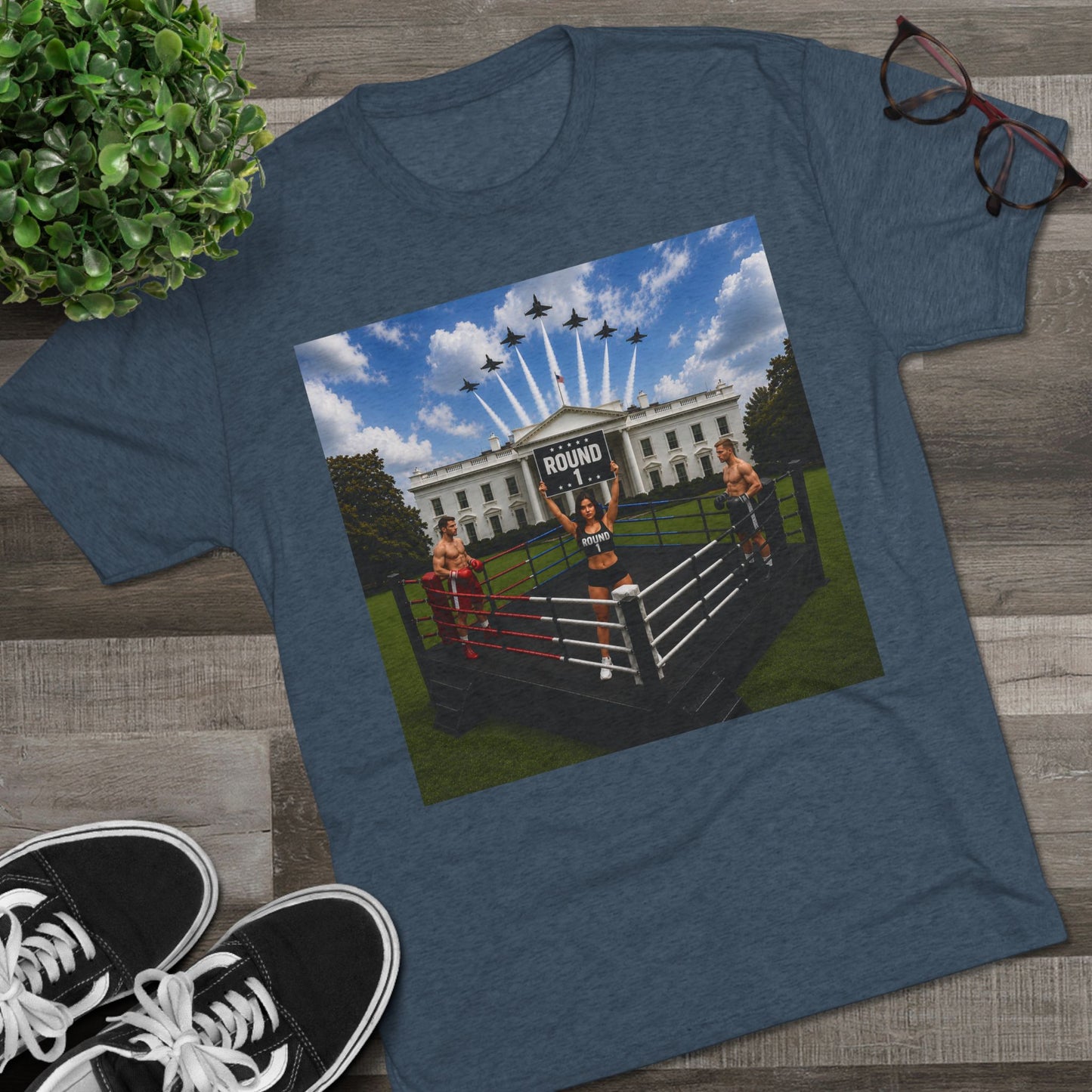 Fight Night White House Graphic Tee