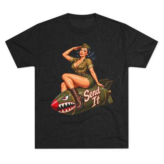 Send It Pinup Bomb Tee