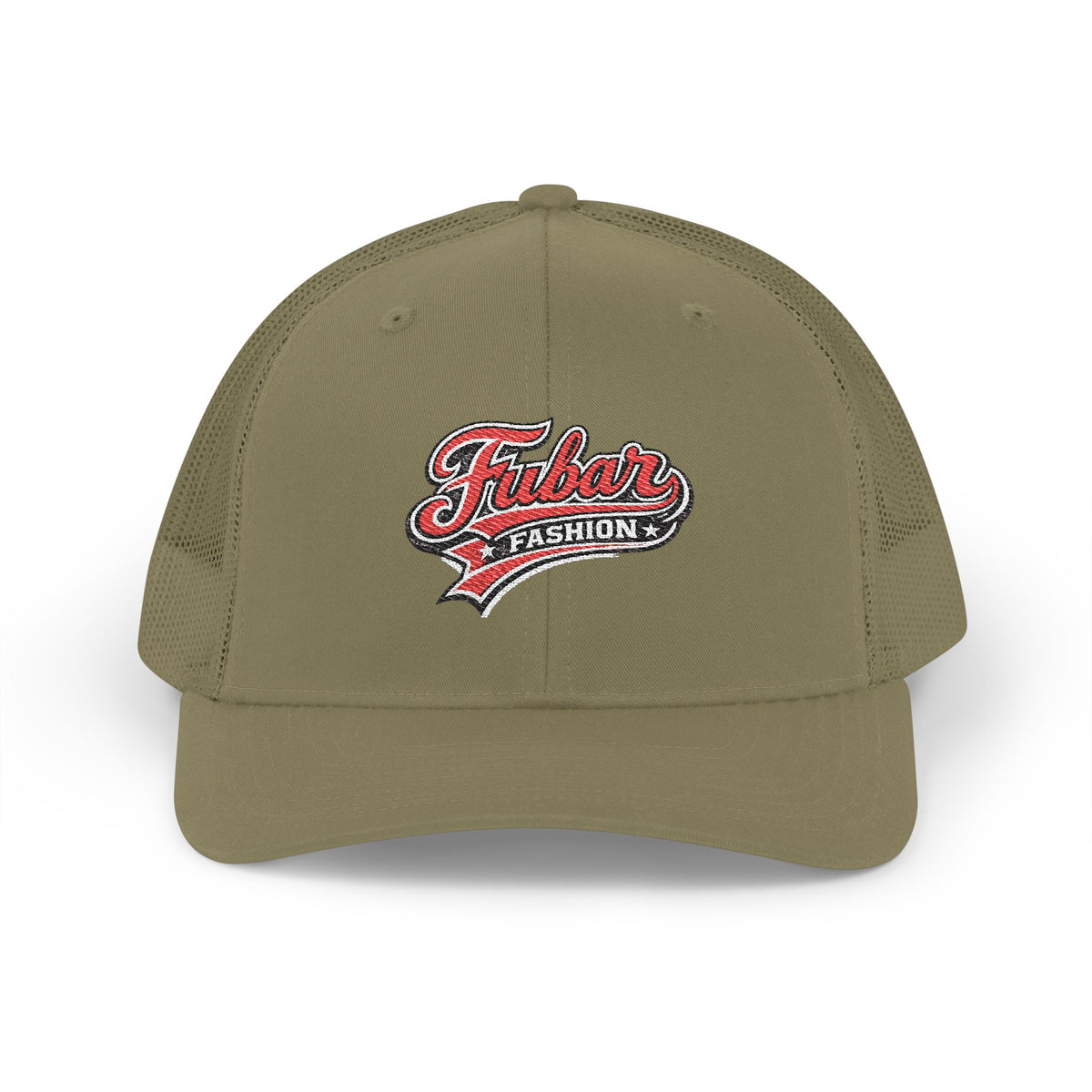 Richardson Trucker Cap — "Fubar Fashion" Embroidered Snapback