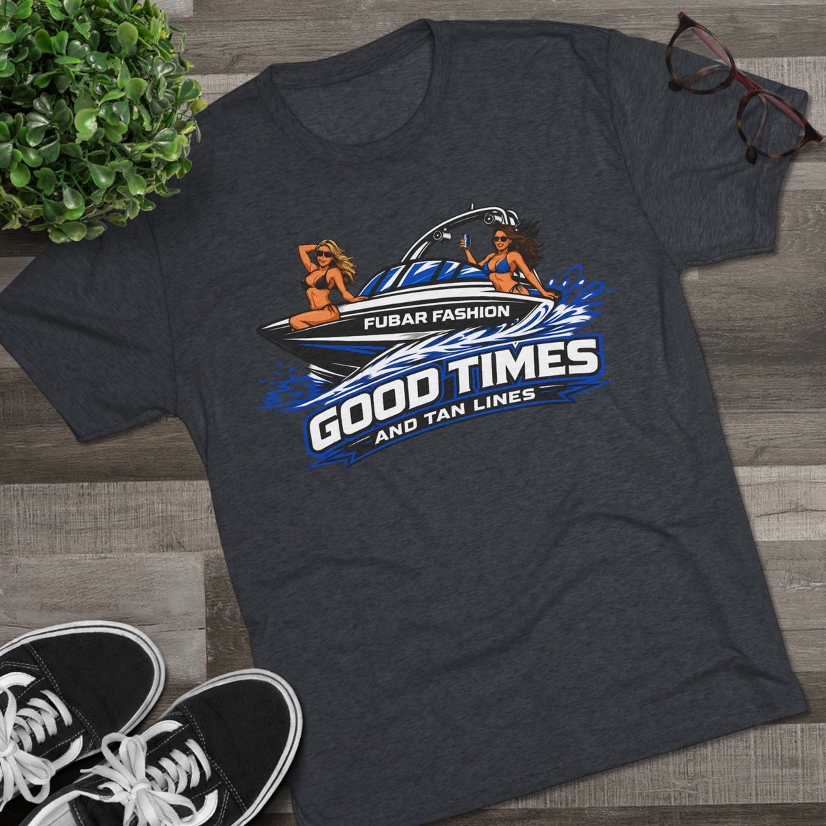 Good Times and Tan Lines Boat T‑Shirt