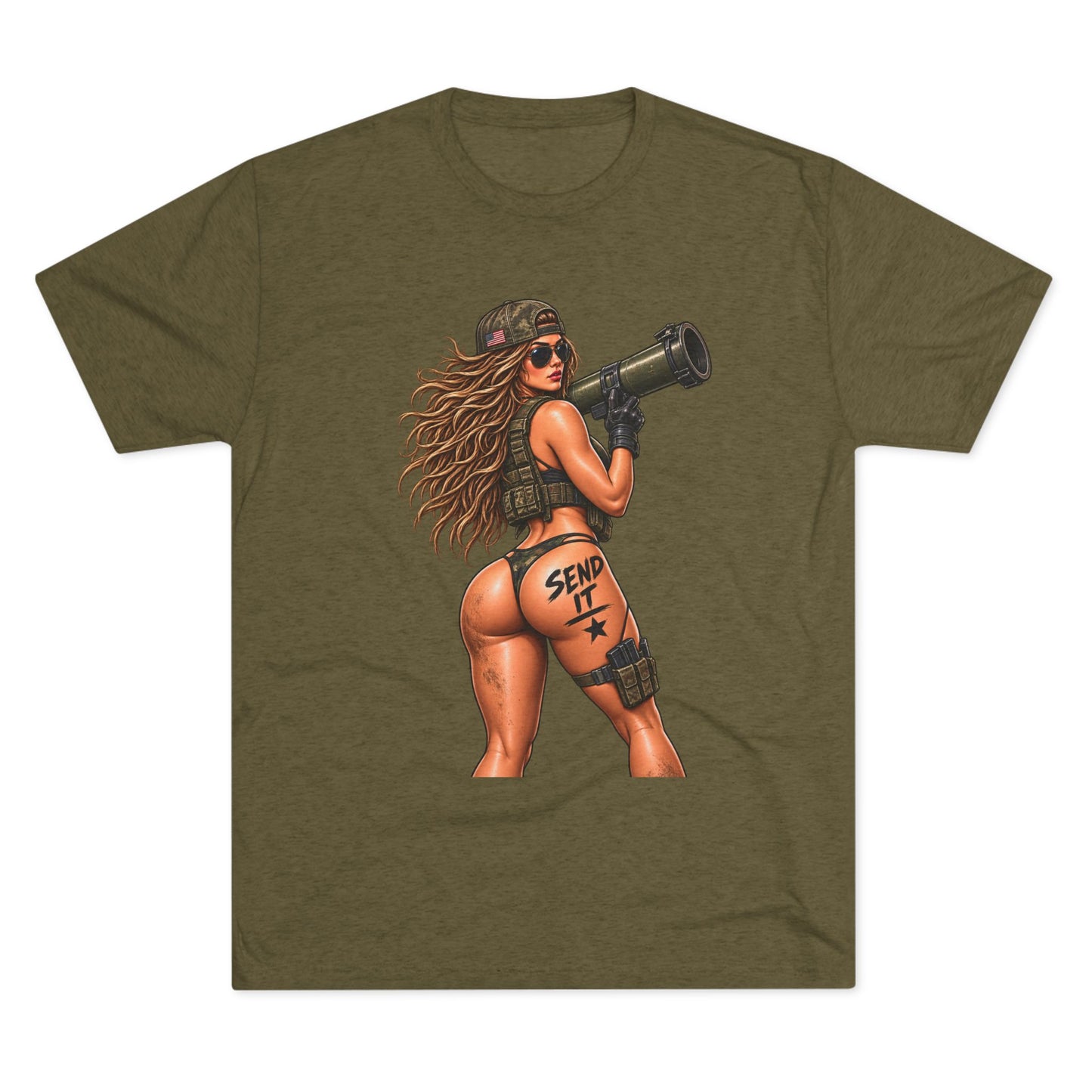 'Send It' RPG Girl & 'Have a Nice Day' Grenade Graphic