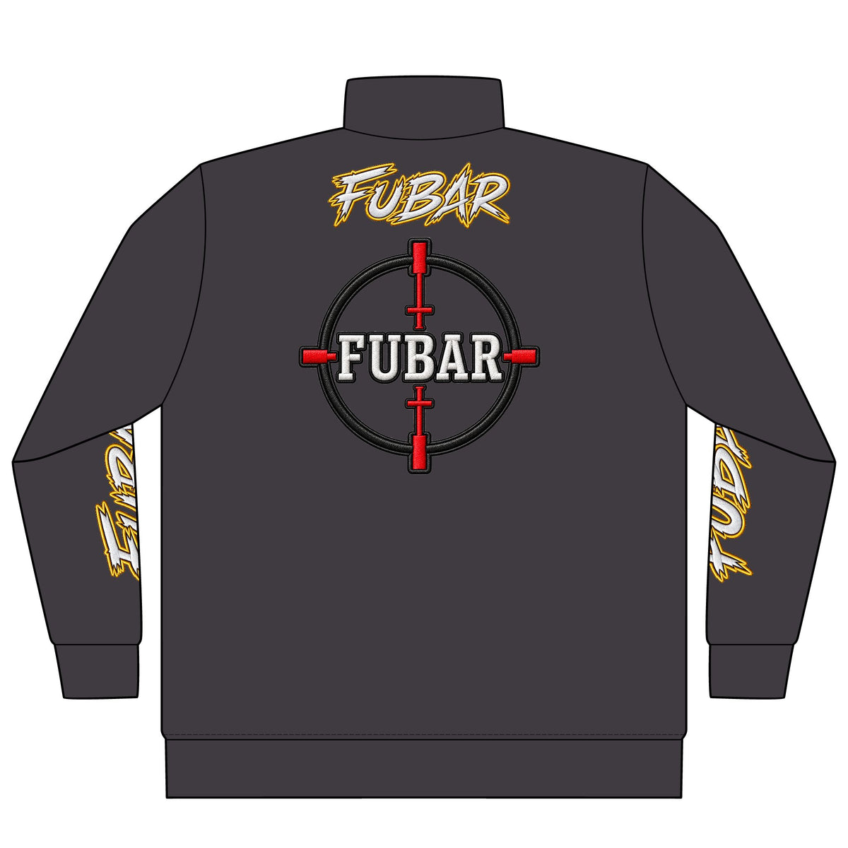 FUBAR Target Logo Quarter-Zip Pullover