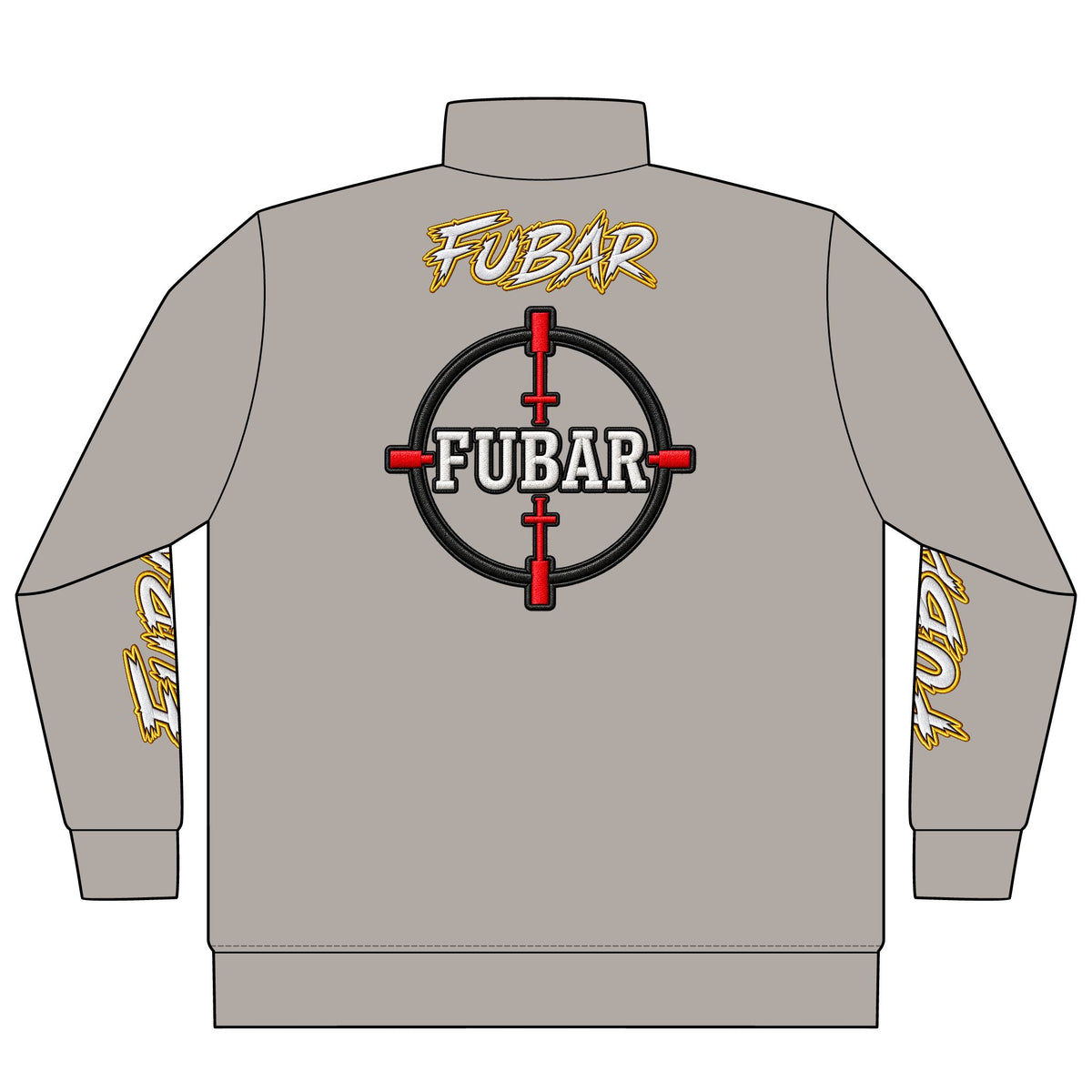 FUBAR Target Logo Quarter-Zip Pullover