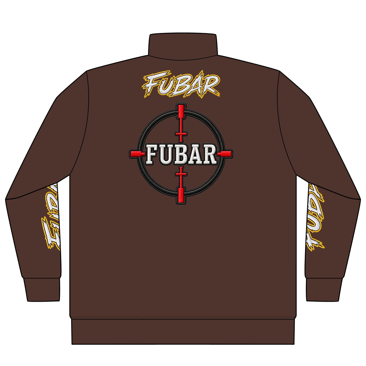 FUBAR Target Logo Quarter-Zip Pullover