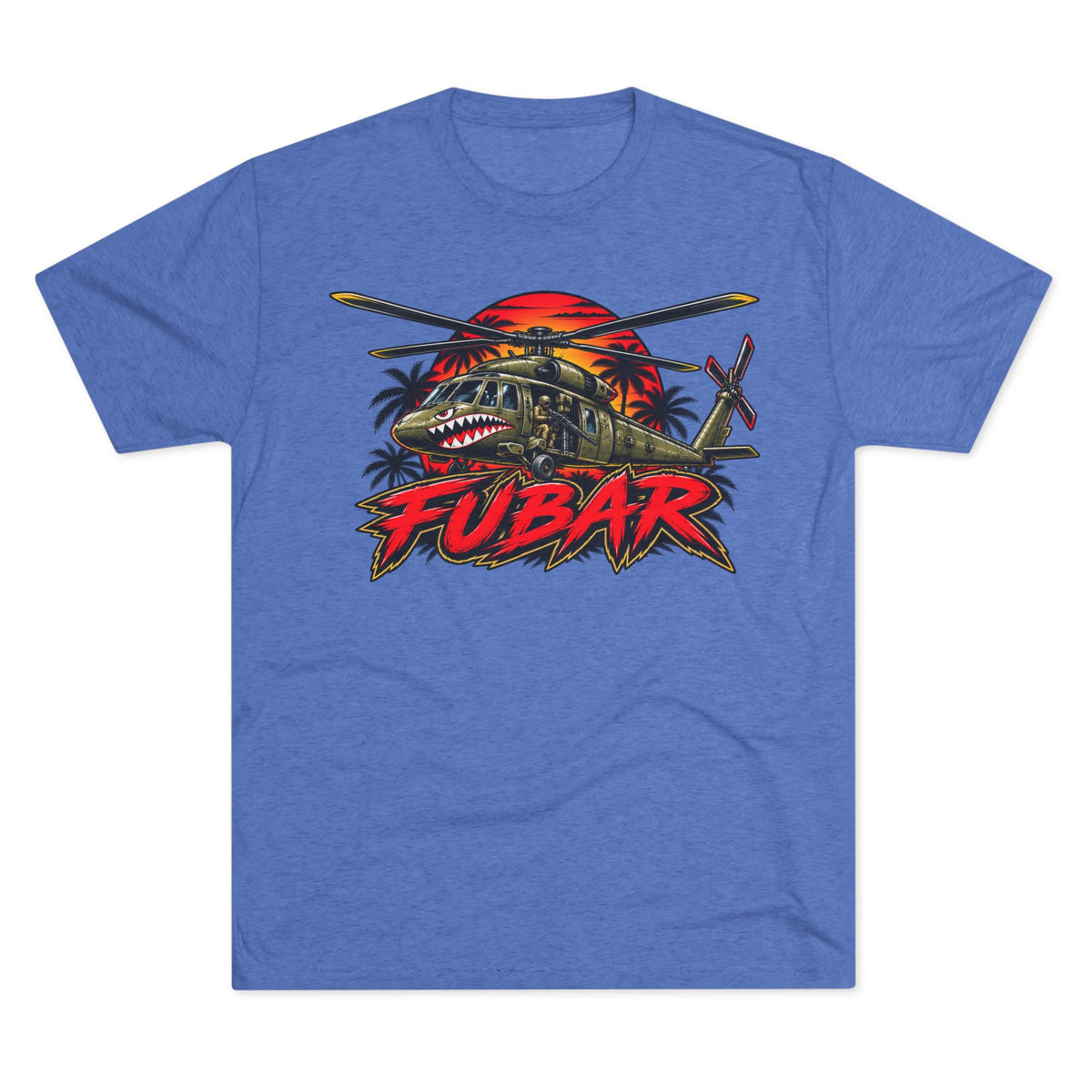 FUBAR Military Helicopter Tee