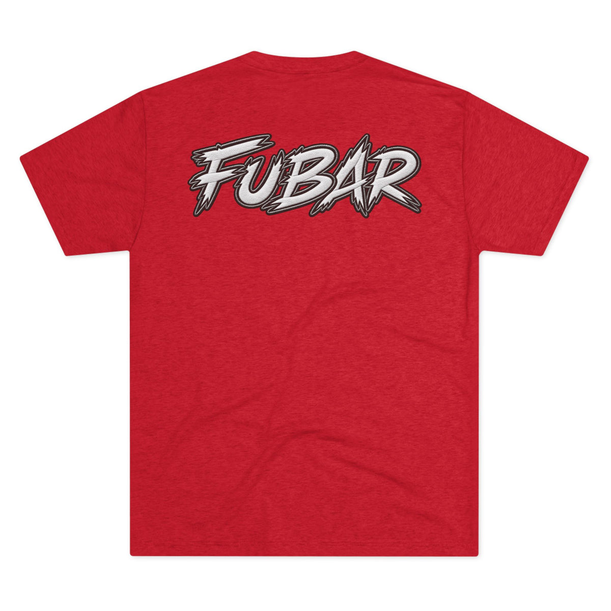 FUBAR Graphic Tee — Distressed American Flag Crew Shirt