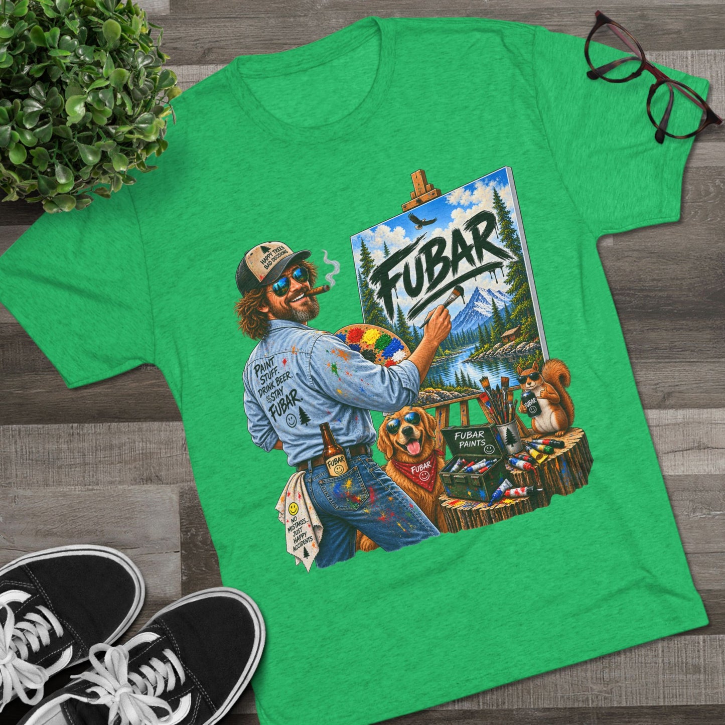FUBAR Painter Graphic Tee