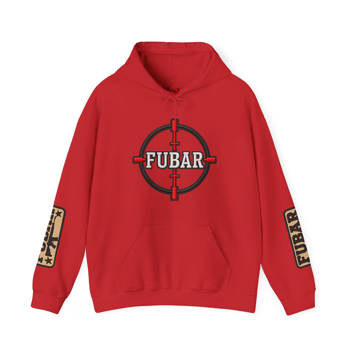 FUBAR Target Logo Hoodie