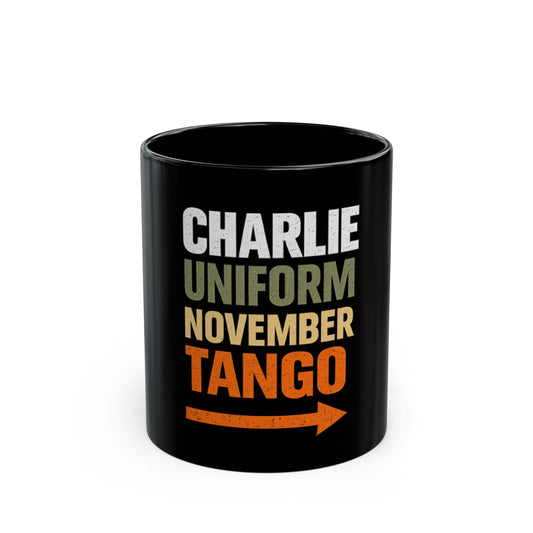 Charlie Uniform November Tango Mug