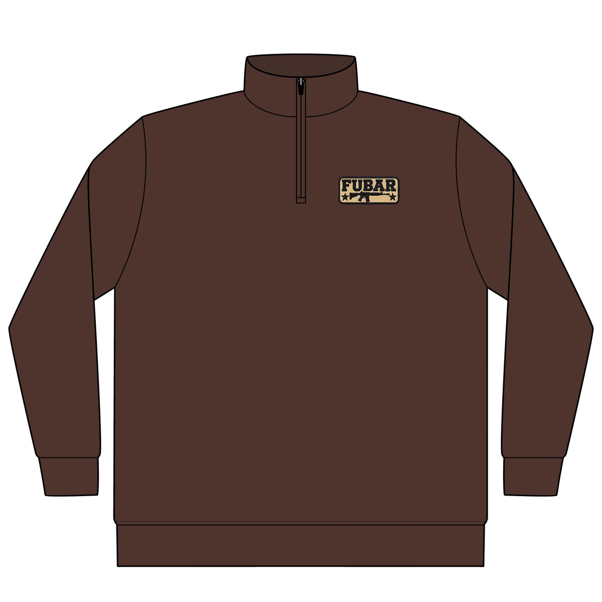FUBAR Patch Quarter-Zip Pullover