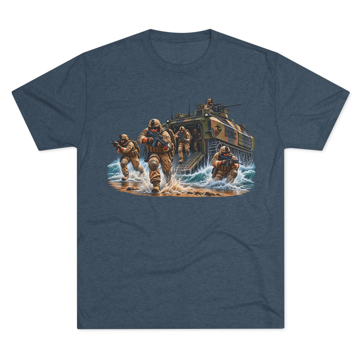 Military Beach Assault T-Shirt