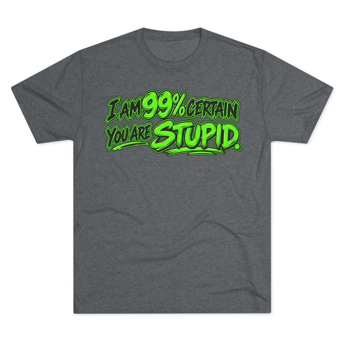 “I Am 99% Certain You Are Stupid”