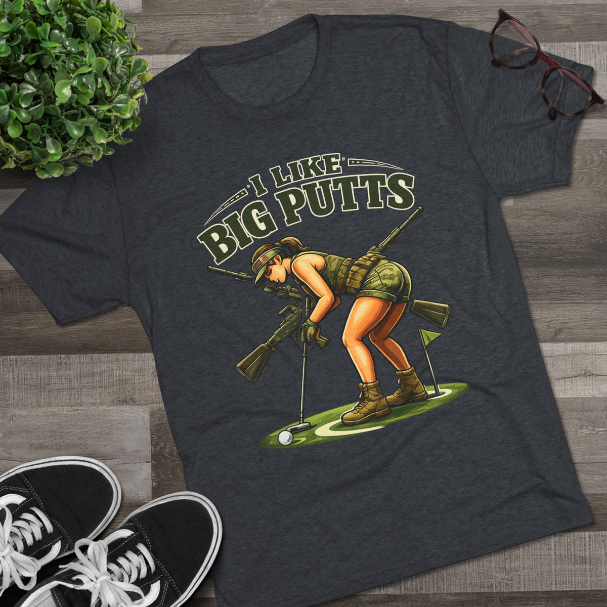 "I Like Big Putts" Graphic Shirt