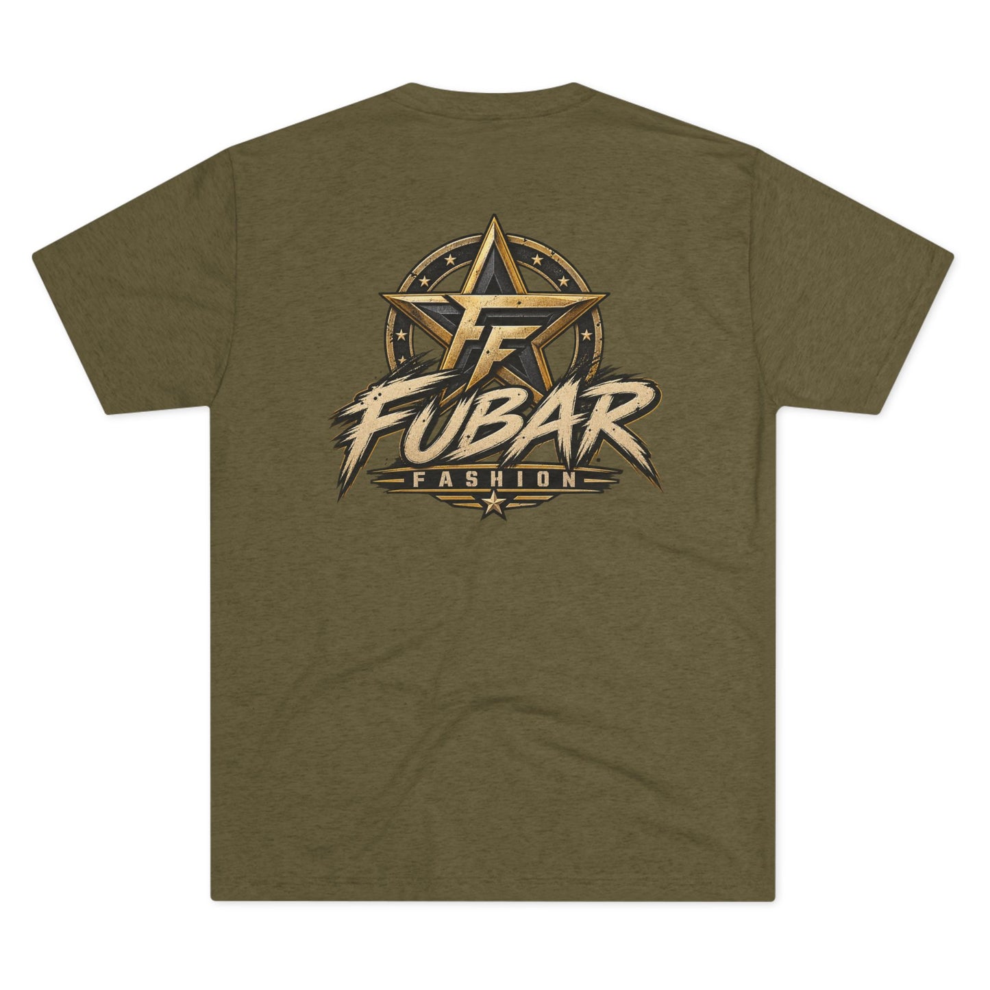 Fubar Military Flag Pistol Design Shirt