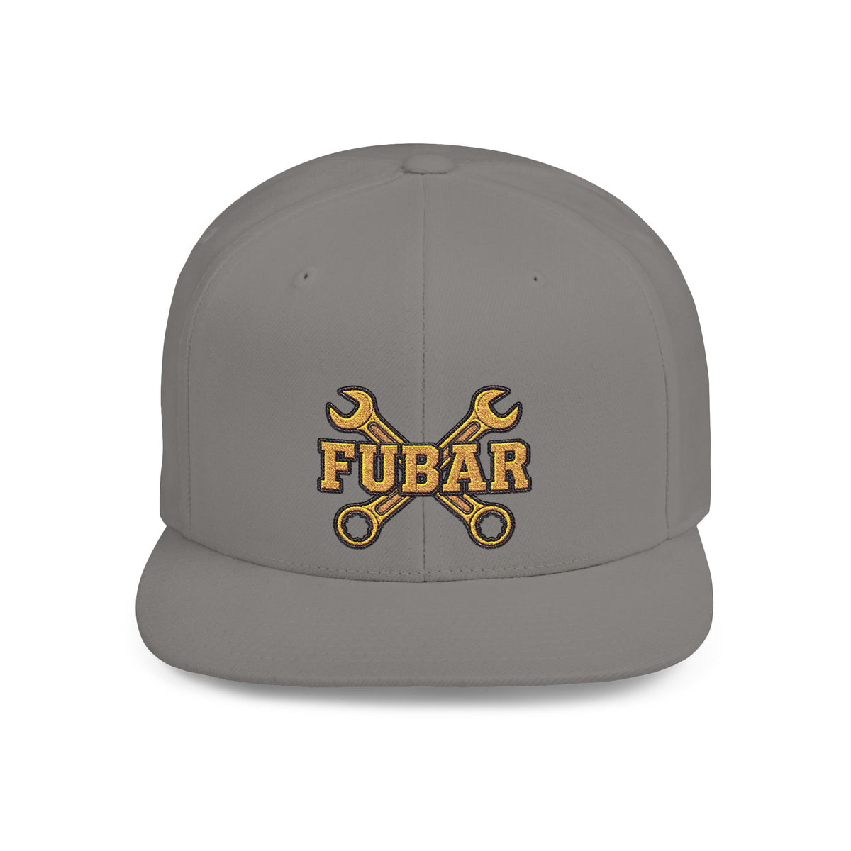 FUBAR Wrench Logo Flat-Bill Cap