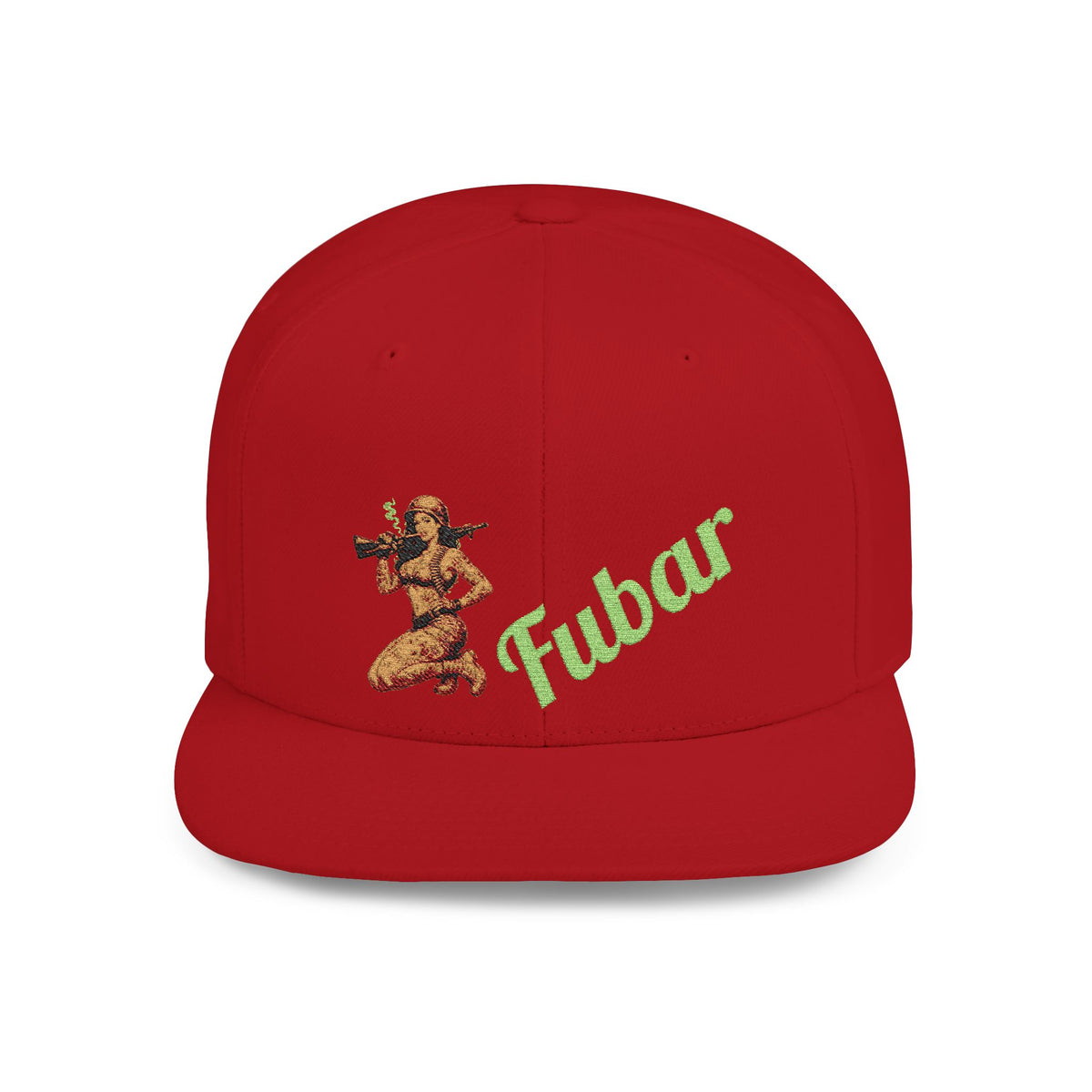 Fubar Pin-Up Flat Bill Snapback (Hat)