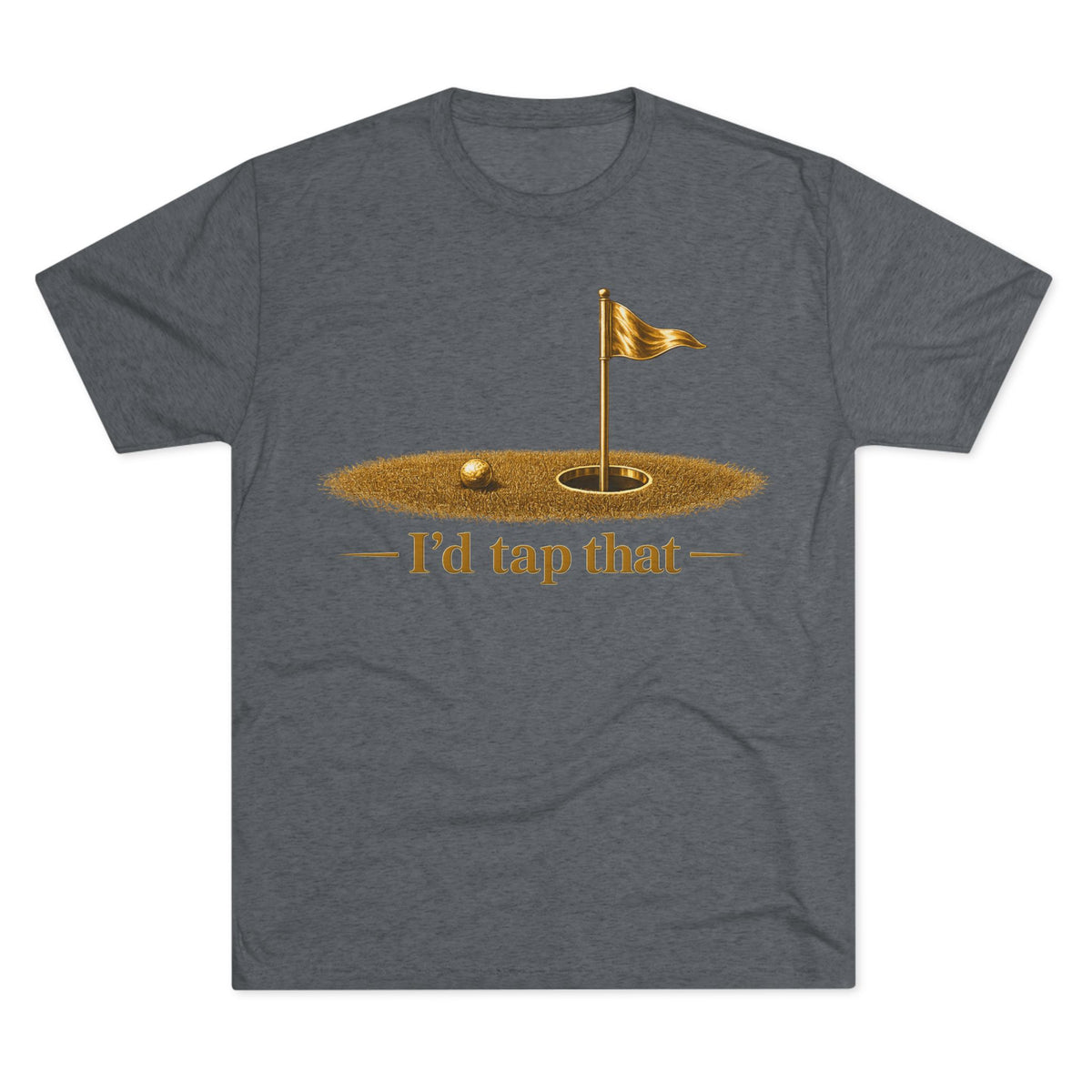 "I'd Tap That" with Skull Cigar FUBAR Back Graphic