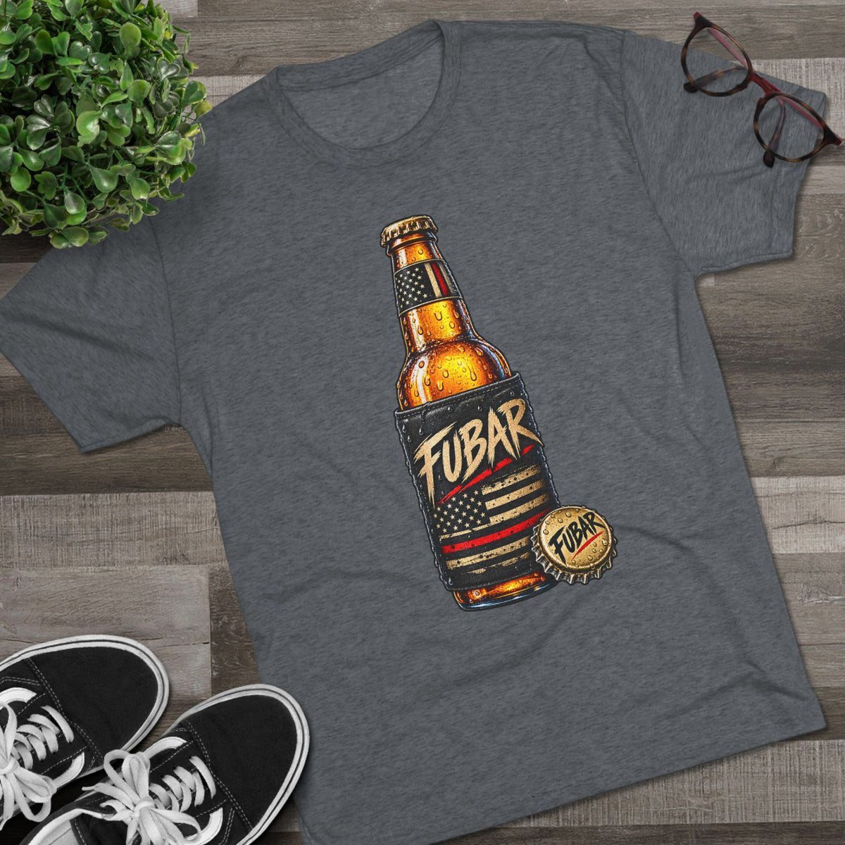 FUBAR Beer Bottle Tee