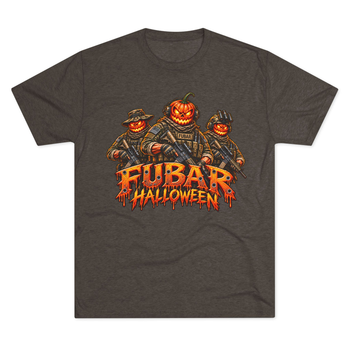 Halloween FUBAR Pumpkin Soldiers T-Shirt
