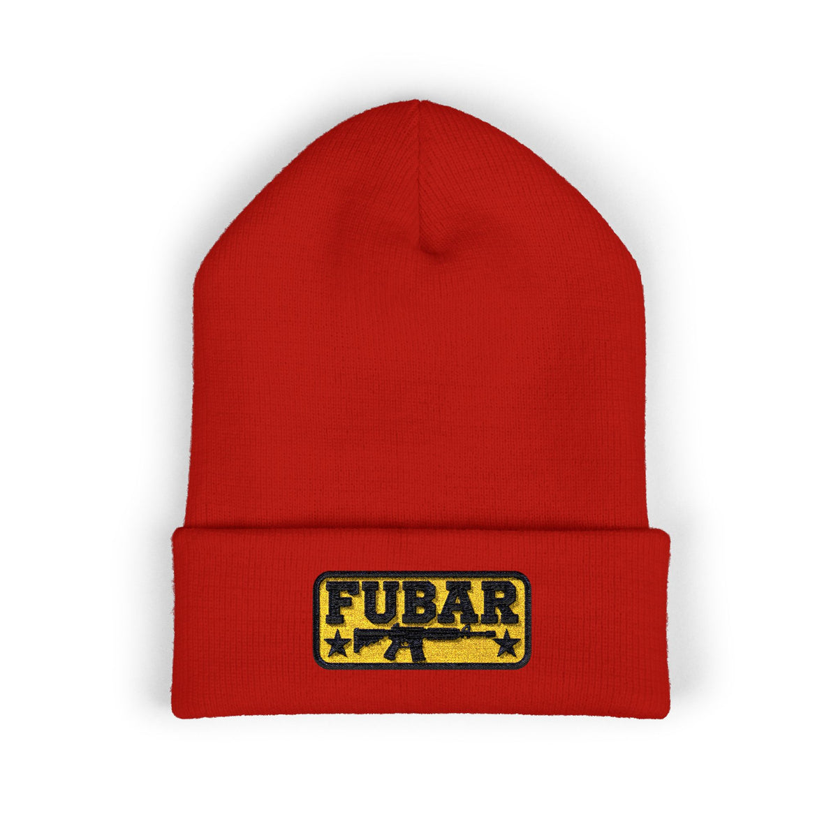 FUBAR Embroidered Cuffed Beanie