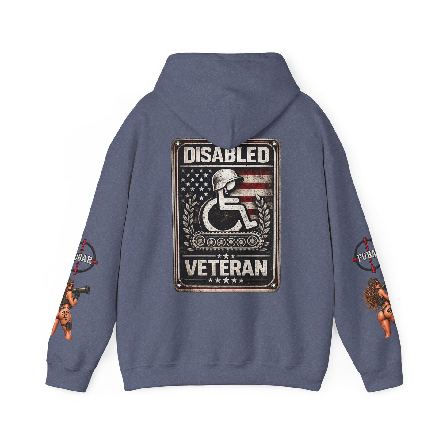 Disabled Veteran Hoodie — FUBAR Fashion "Dress Accordingly"