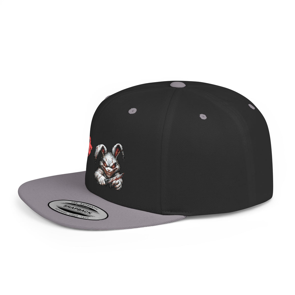 Flat Bill Snapback Rabbit (Hat)