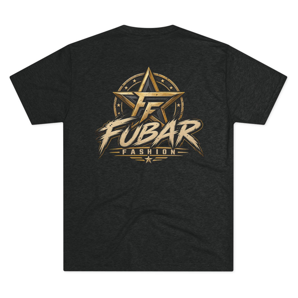 Military Inspired Bomb & Star Emblem T-Shirt