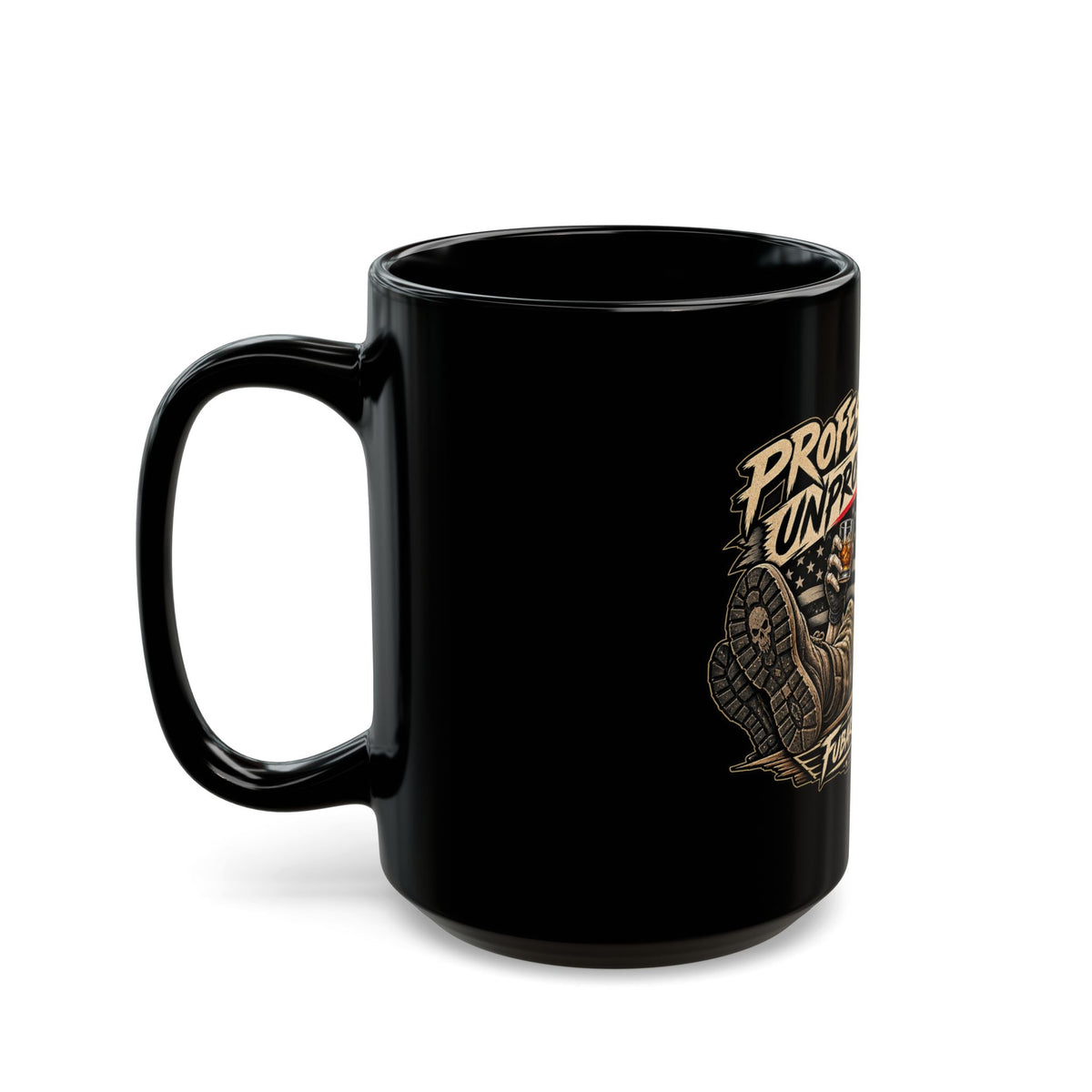Professionally Unprofessional Skull Coffee Mug (11oz/15oz)