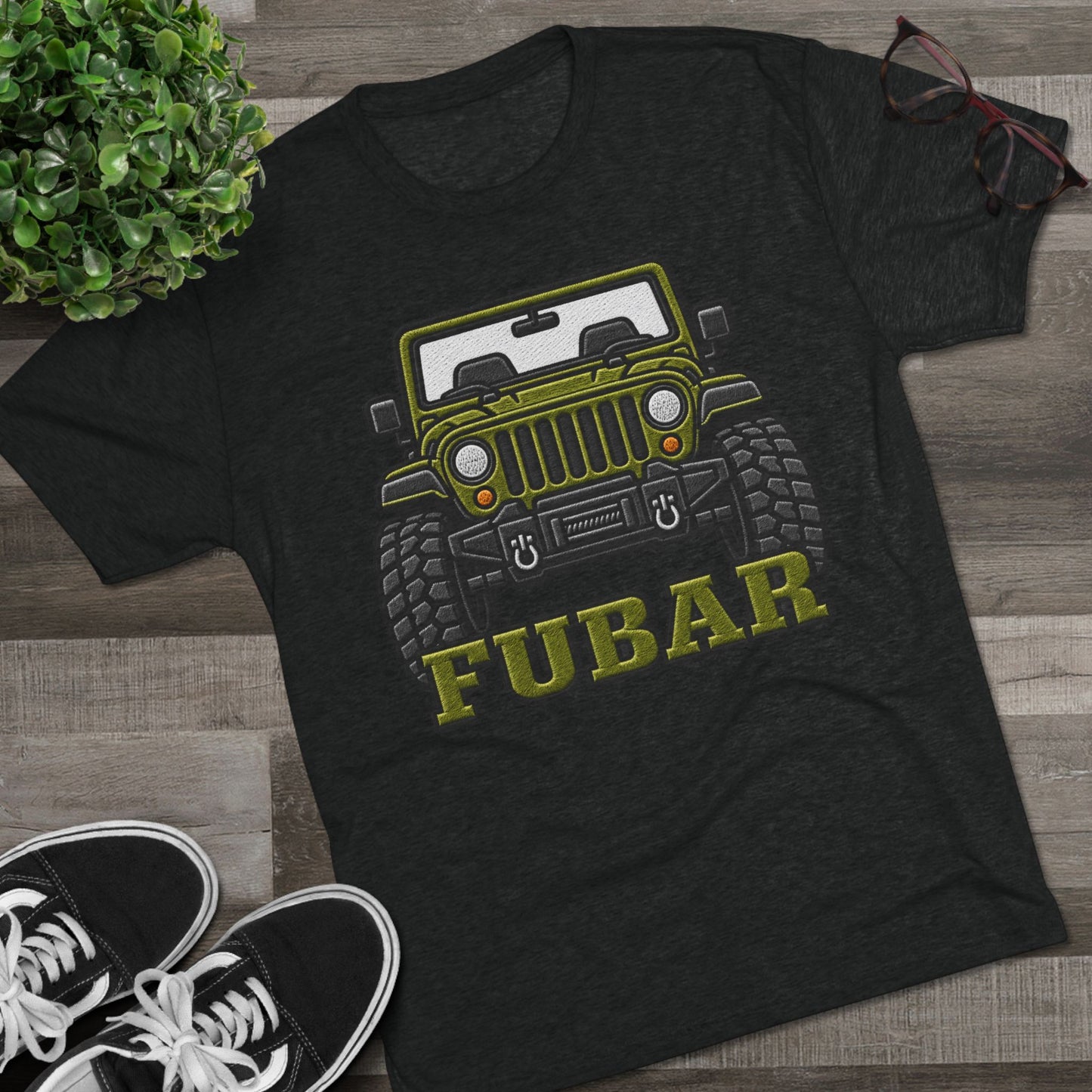 FUBAR Military Jeep T‑Shirt