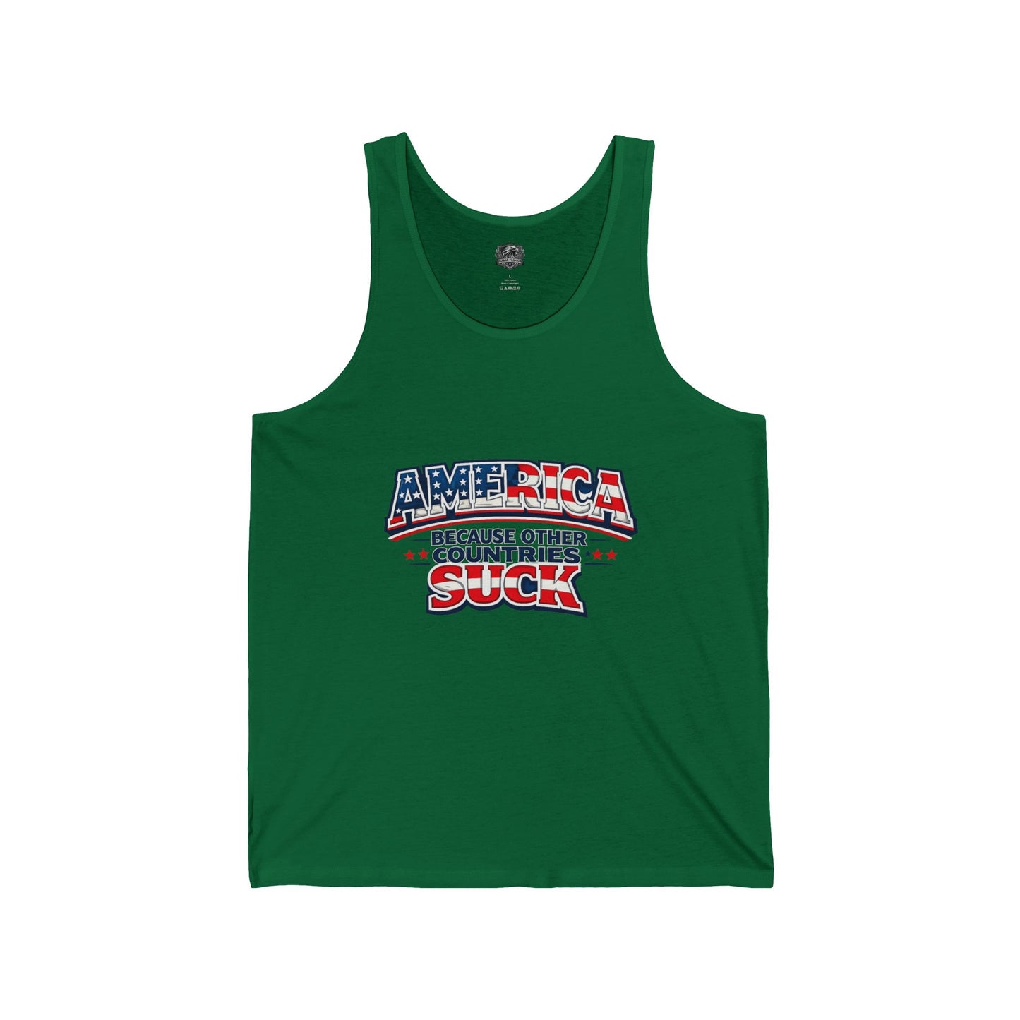 Men's "America Because Other Countries Suck" (Tank Top)