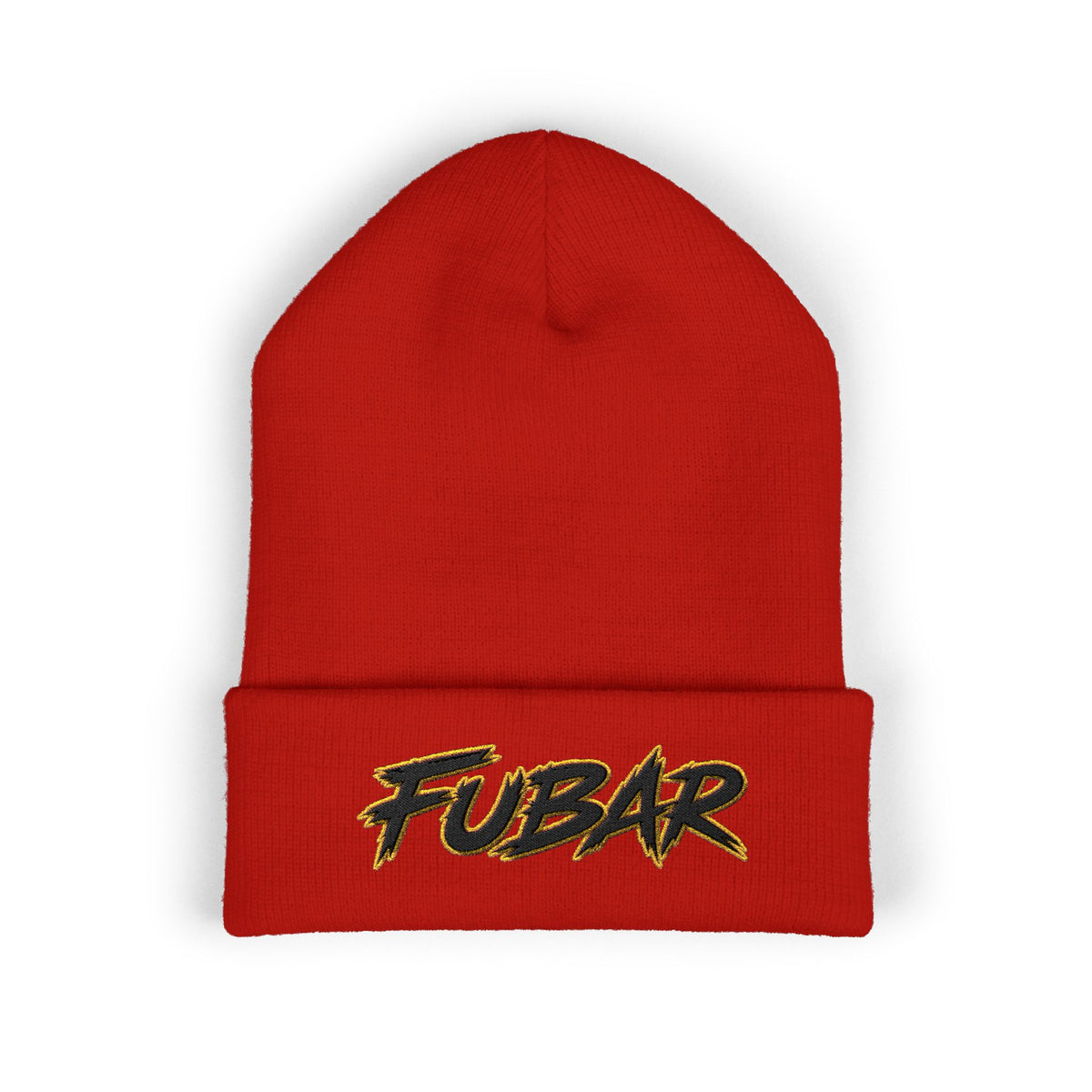 FUBAR Embroidered Cuffed Beanie